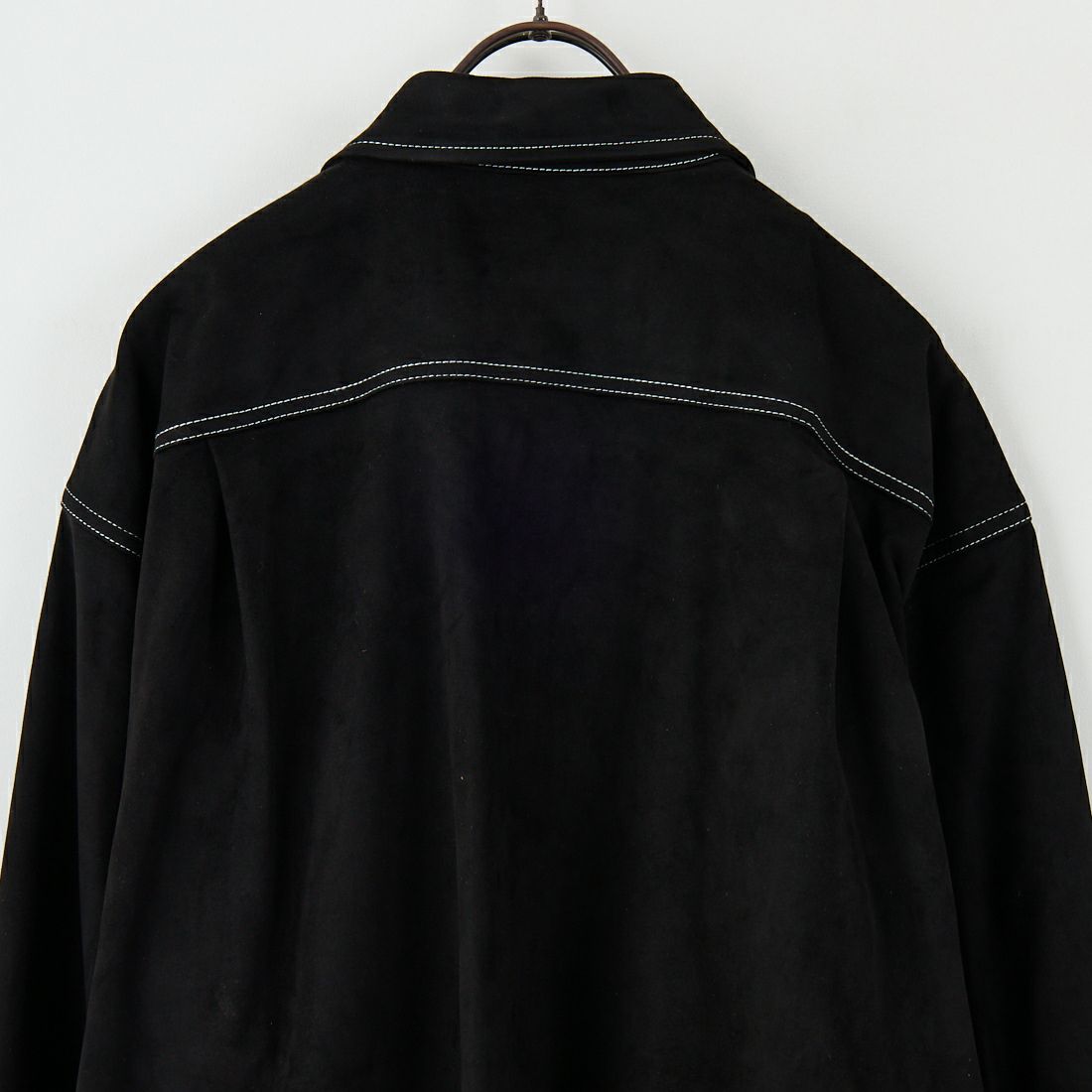 THE SHINZONE [ザ シンゾーン] スエードシャツ [25AMSBL03] 07 BLACK