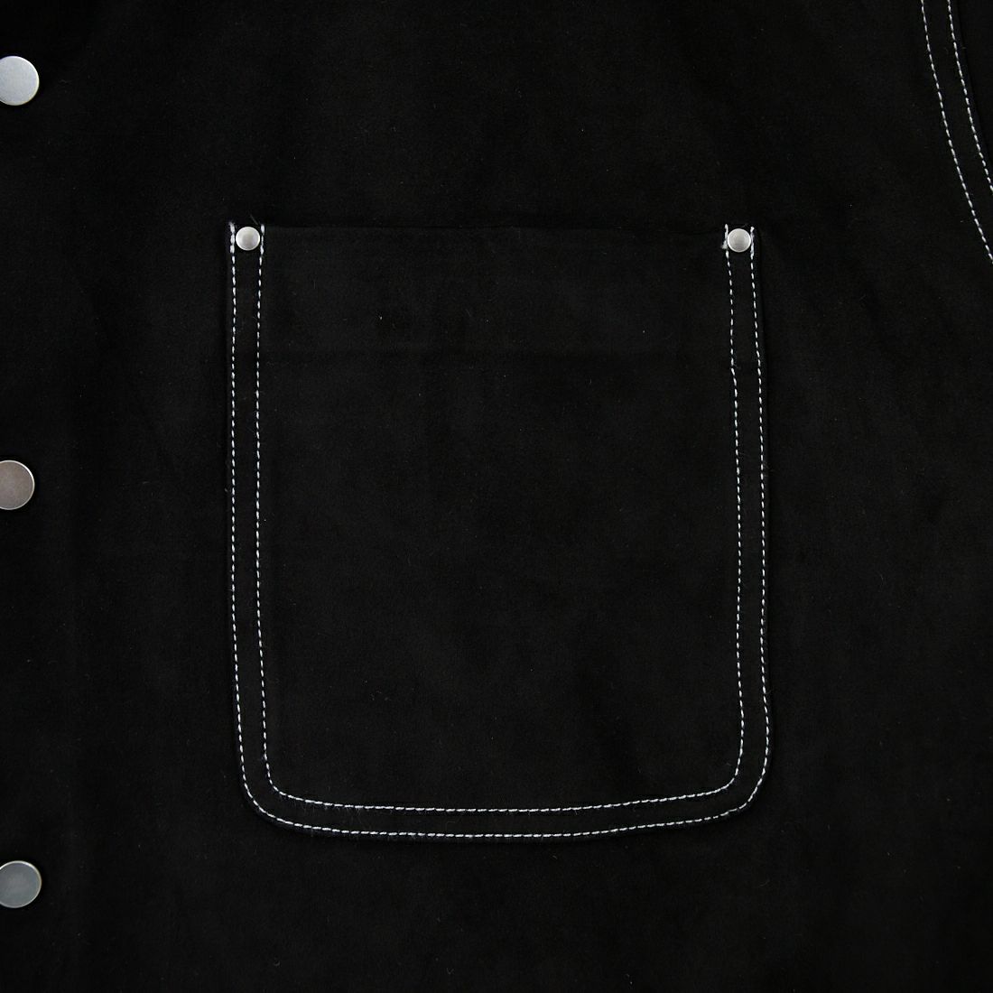 THE SHINZONE [ザ シンゾーン] スエードシャツ [25AMSBL03] 07 BLACK