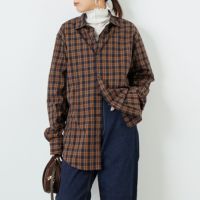 85 NAVY&&モデル身長：159cm 着用サイズ：F0&&