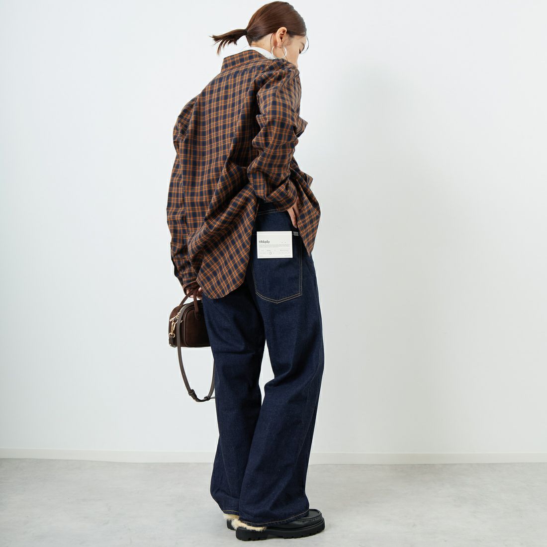 SHINZONE シンゾーン PECK CHECKED SHIRT 85NAVY SHINZONE シンゾーン PECK CHECKED SHIRT 85NAVY