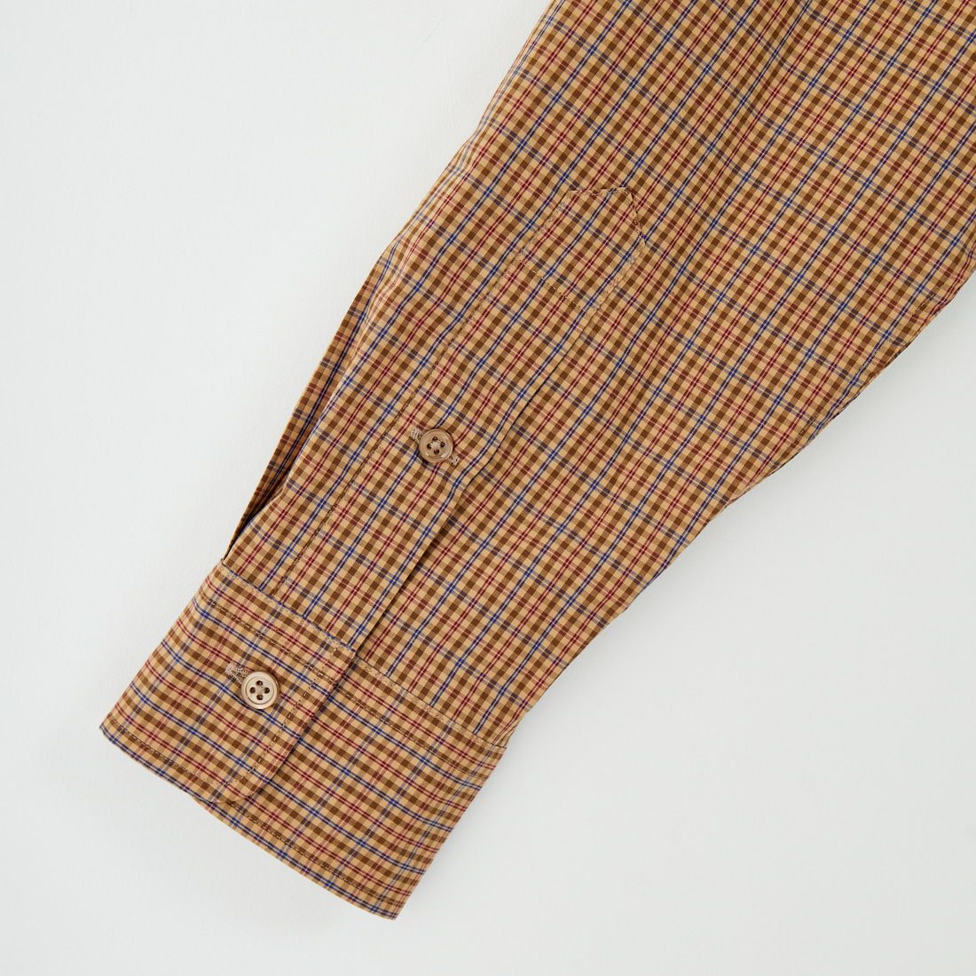 THE SHINZONE [ザ シンゾーン] ペックチェックシャツ [25AMSBL06] 41 BEIGE