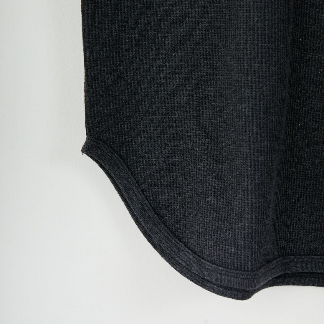 blurhms ROOTSTOCK [ブラームス ルーツストック] ラフ&スムース サーマルベースボールTシャツ [BROOTS24F31F25] 03 H.CHARC