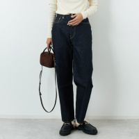 01 INDIGO&&モデル身長：167cm 着用サイズ：0&&