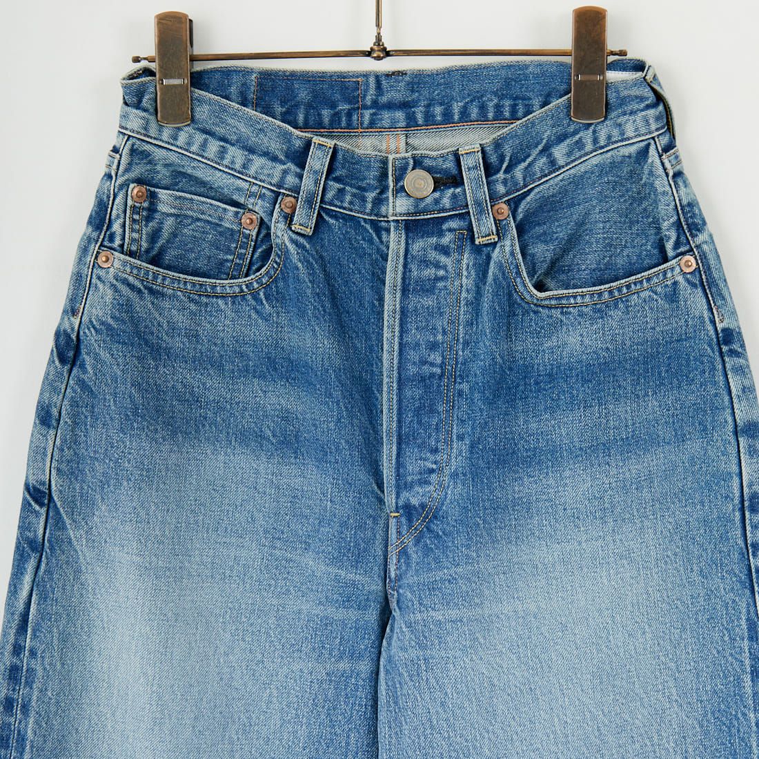 blurhms ROOTSTOCK [ブラームス ルーツストック] 13.5oz クラシックユーズドデニムパンツ [BROOTS24F9F25USD] 03 USE-IND