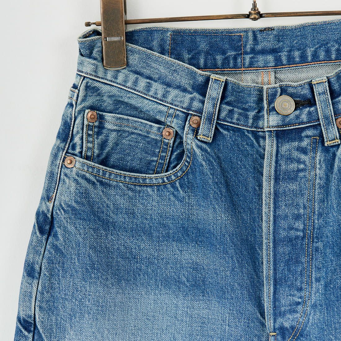 blurhms ROOTSTOCK [ブラームス ルーツストック] 13.5oz クラシックユーズドデニムパンツ [BROOTS24F9F25USD] 03 USE-IND