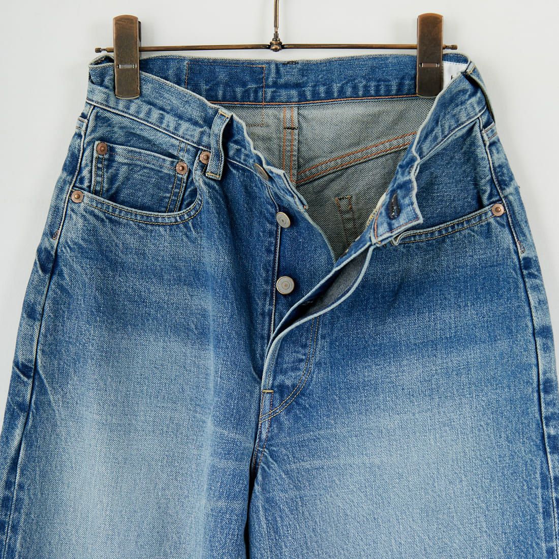 blurhms ROOTSTOCK [ブラームス ルーツストック] 13.5oz クラシックユーズドデニムパンツ [BROOTS24F9F25USD] 03 USE-IND