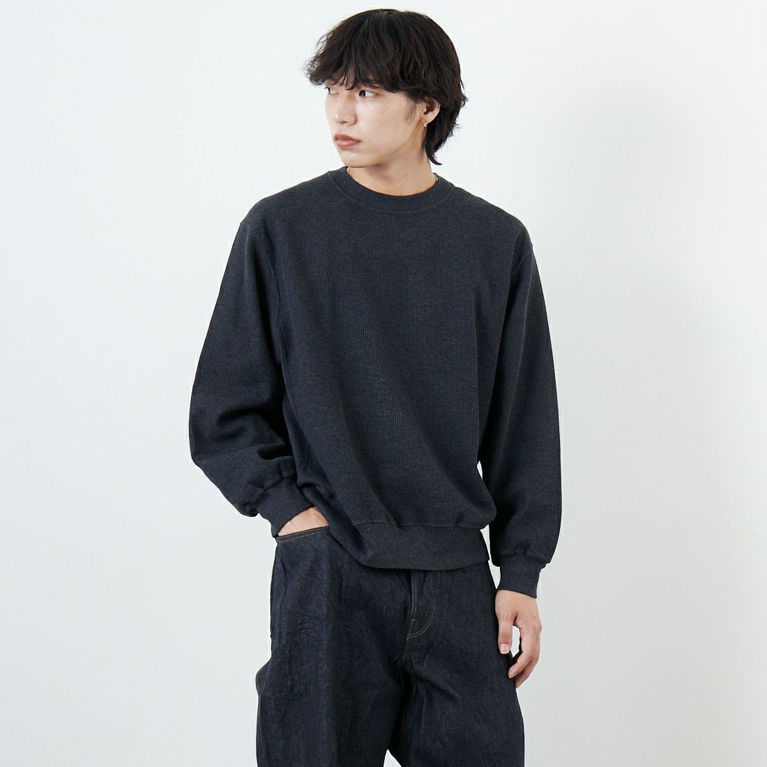 03 H.CHARC&&モデル身長：179cm 着用サイズ：2&&