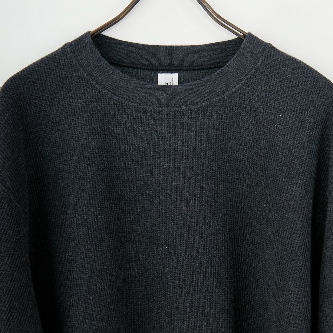 blurhms ROOTSTOCK [ブラームス ルーツストック] ラフ&スムース サーマルプルオーバー [BROOTS24F29F25] 03 H.CHARC
