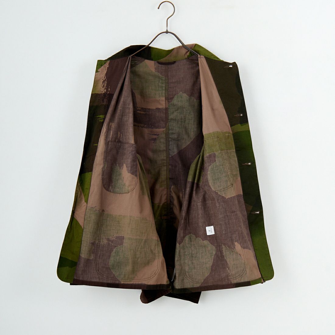blurhms ROOTSTOCK [ブラームス ルーツストック] ブラッシュストロークカモ カバーオールジャケット [BROOTS25S6F25PT] 01 B.CAMO