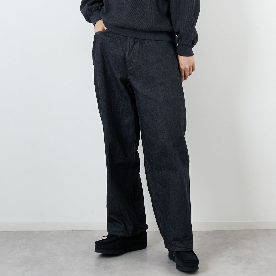 02 S.BLACK&&モデル身長：179cm 着用サイズ：3&&