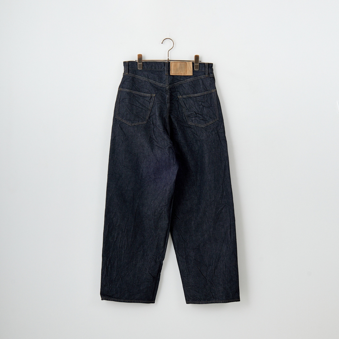 blurhms ROOTSTOCK [ブラームス ルーツストック] 13.5oz ワイドデニムパンツ [BROOTS25S8F25] 02 S.BLACK