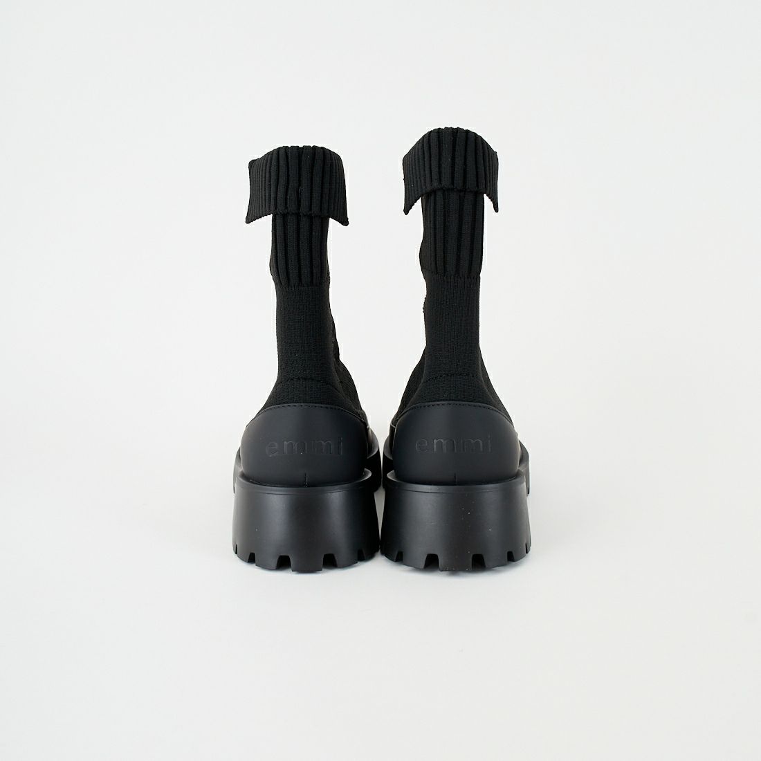 emmi [エミ] ecoニットブーツ [13WGS254501] BLK