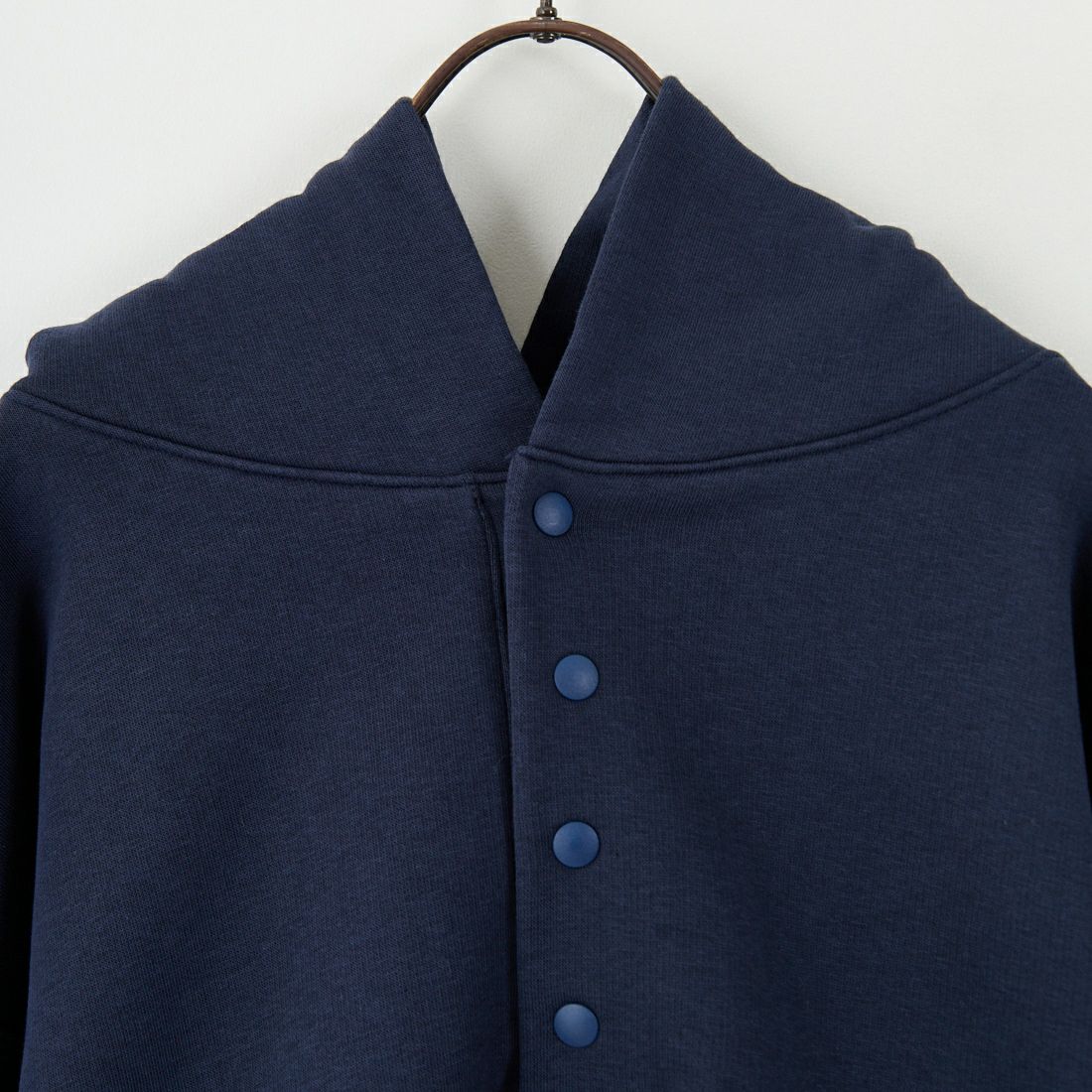 MEYAME [メヤメ] ハーフボタンフーディ [MEY-2208] NAVY