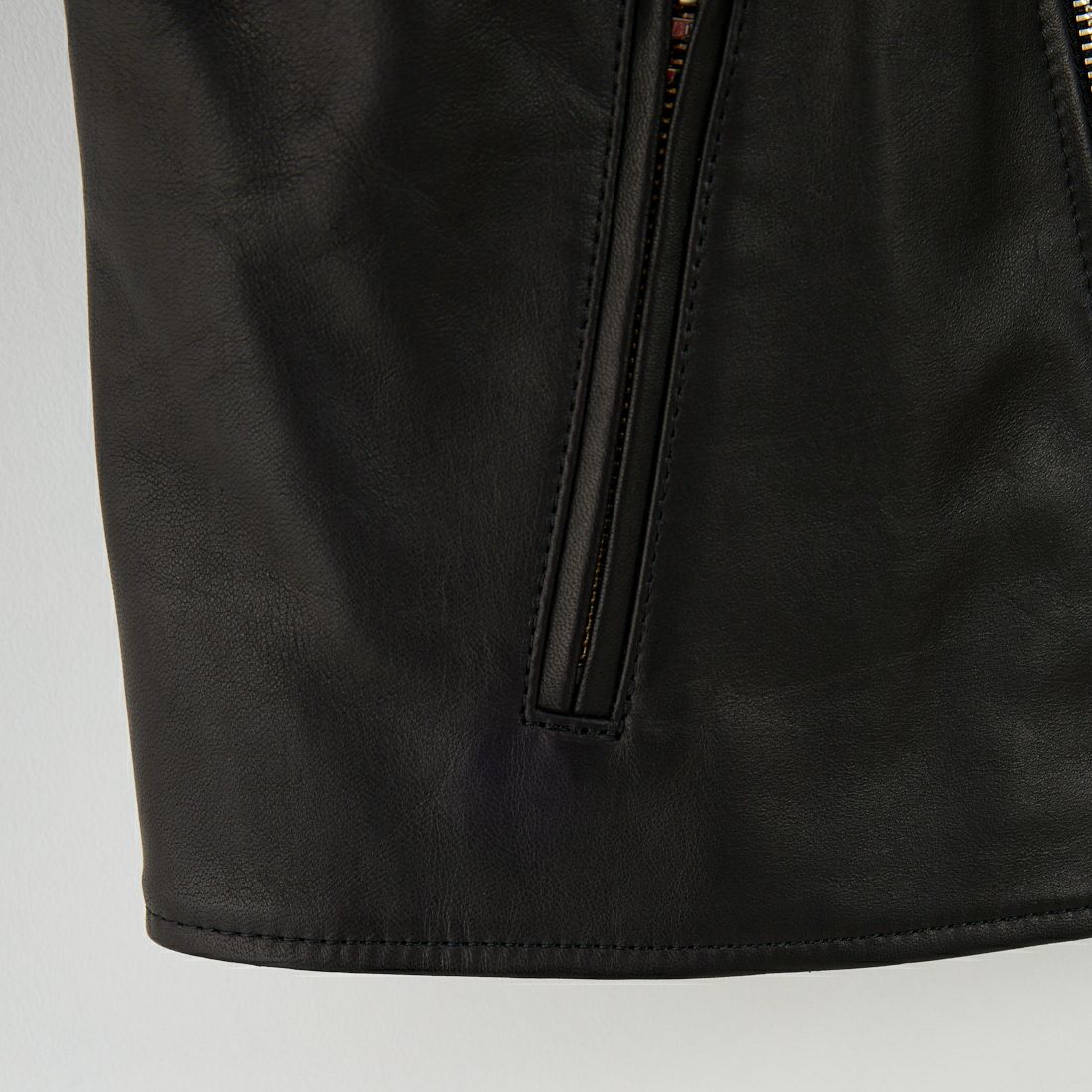 TICCA [ティッカ] ダブルライダースジャケット [TBEA-021] BLACK