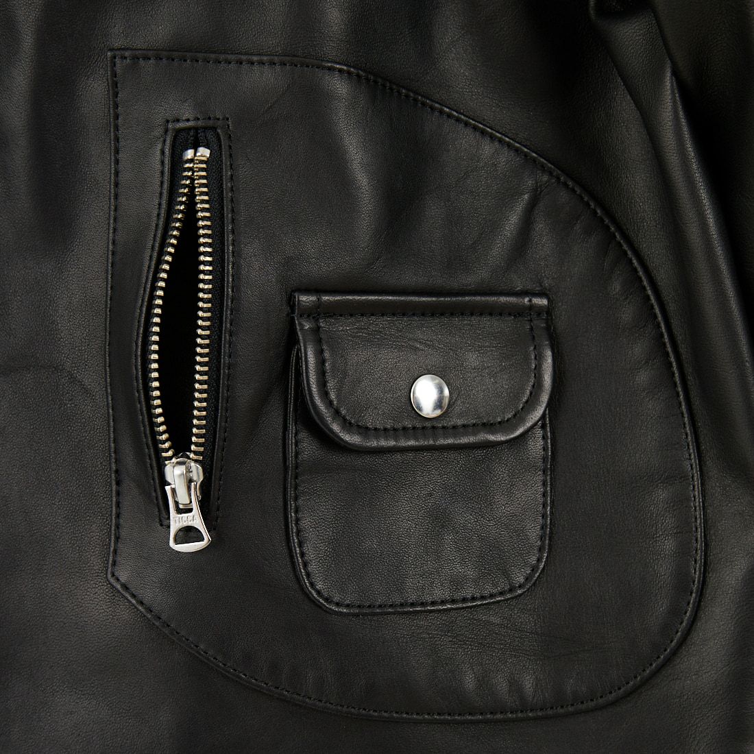 TICCA [ティッカ] ダブルライダースジャケット [TBEA-021] BLACK