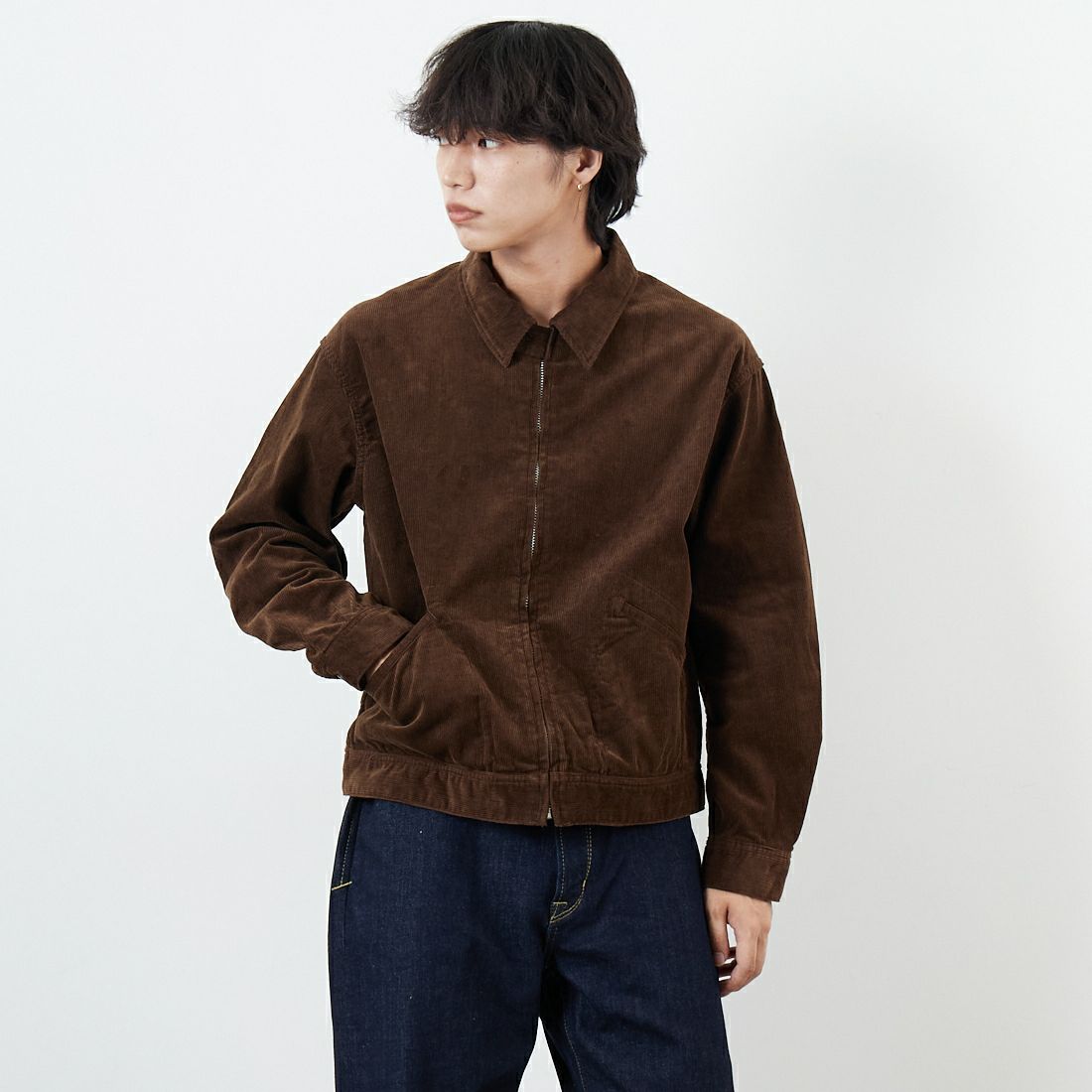 11 DK.BRN&&モデル身長：179cm 着用サイズ：M&&