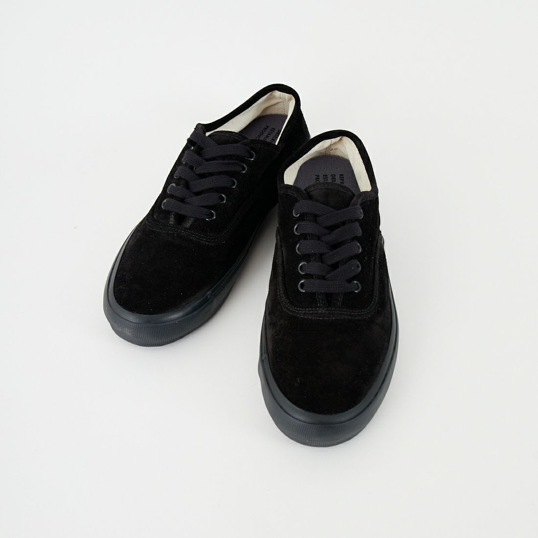 REPRODUCTION OF FOUND [リプロダクション オブ ファウンド] US ネイビー ミリタリートレーナー [5851S] BLK SUEDE