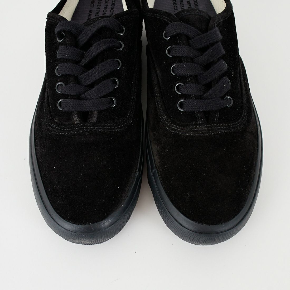 REPRODUCTION OF FOUND [リプロダクション オブ ファウンド] US ネイビー ミリタリートレーナー [5851S] BLK SUEDE