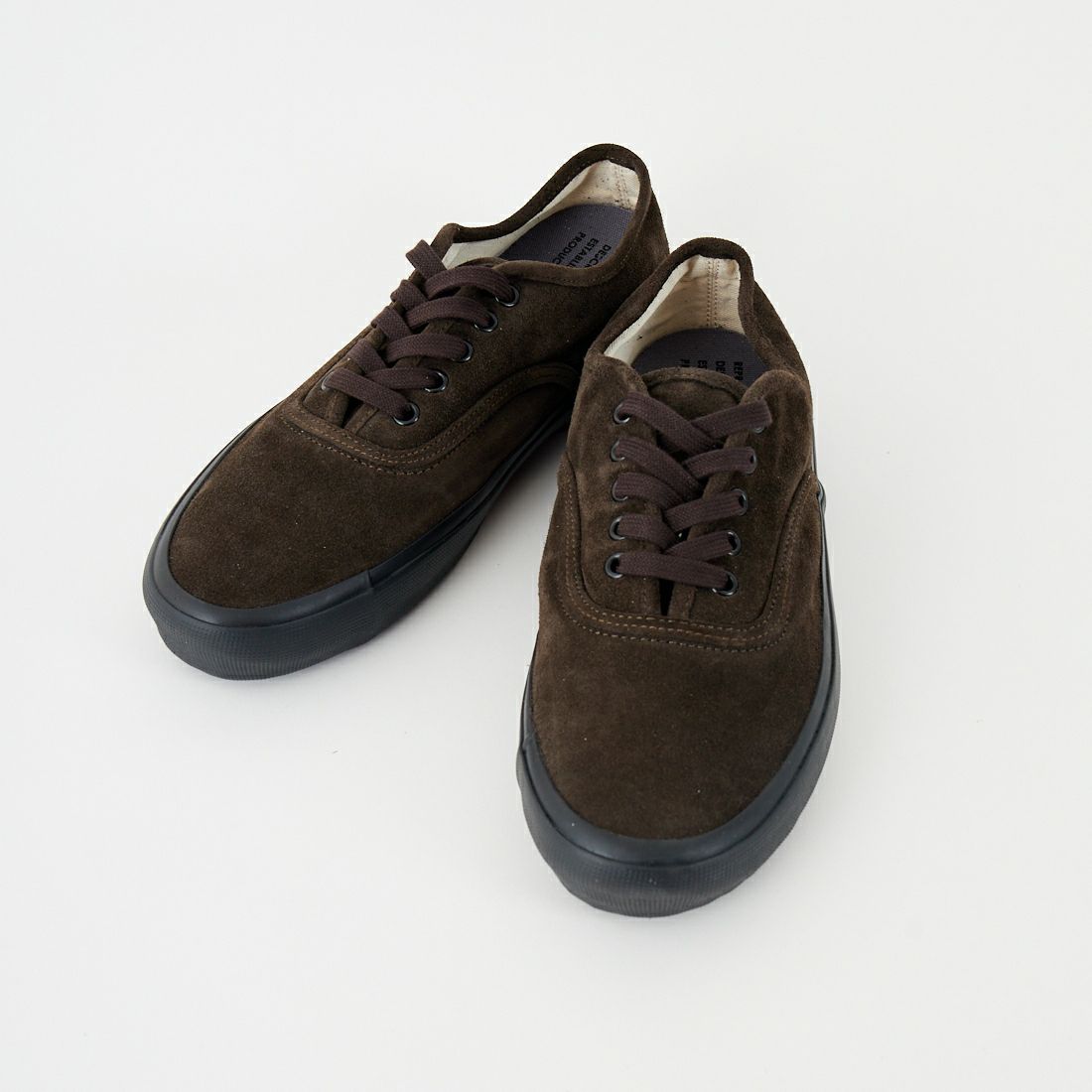 REPRODUCTION OF FOUND [リプロダクション オブ ファウンド] US ネイビー ミリタリートレーナー [5851S] D.BR SUEDE