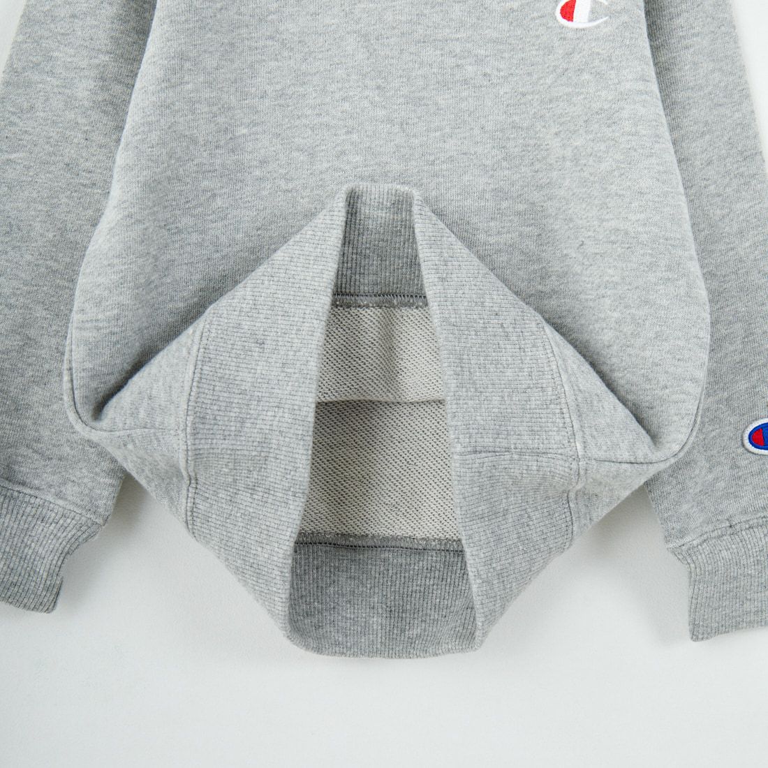 Champion [チャンピオン] キッズ リバースウィーブ(R) クルーネックスウェットシャツ [CK-Y001] 070 OX GRY