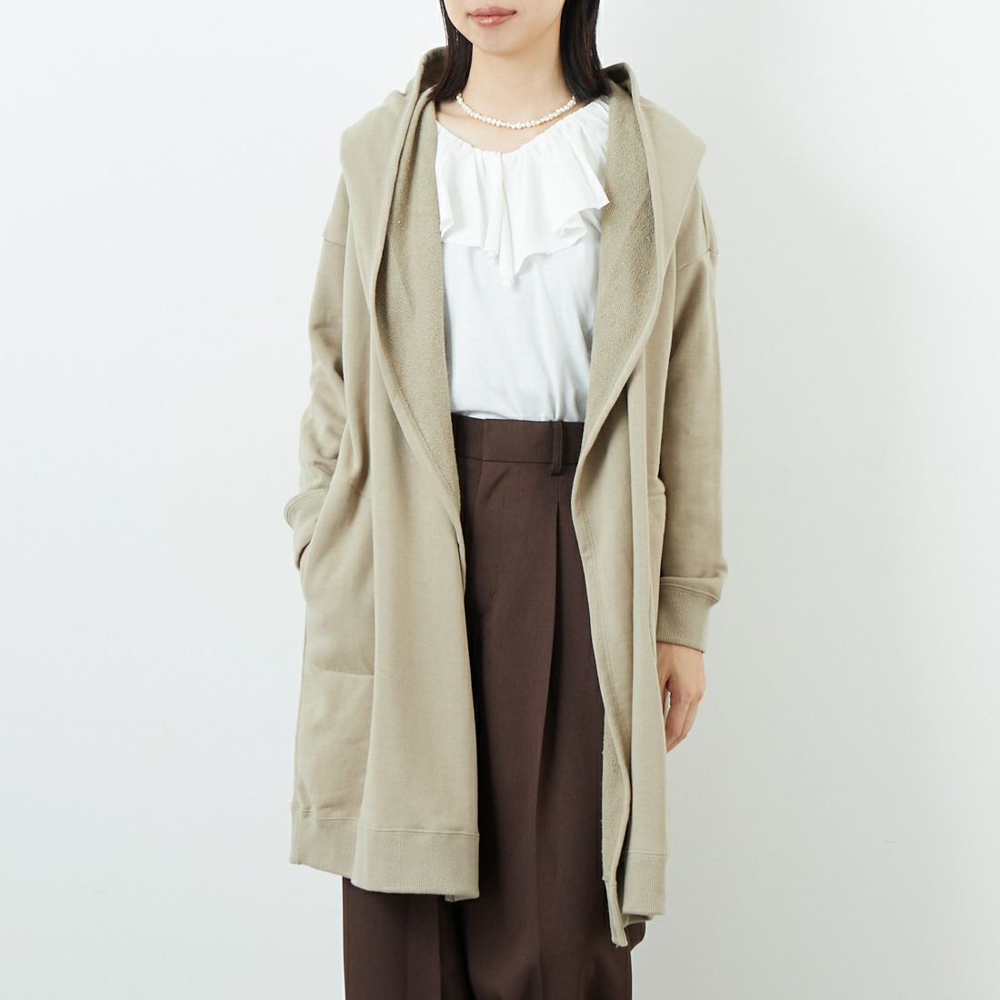 9400 GREYB&&モデル身長：162cm 着用サイズ：F&&