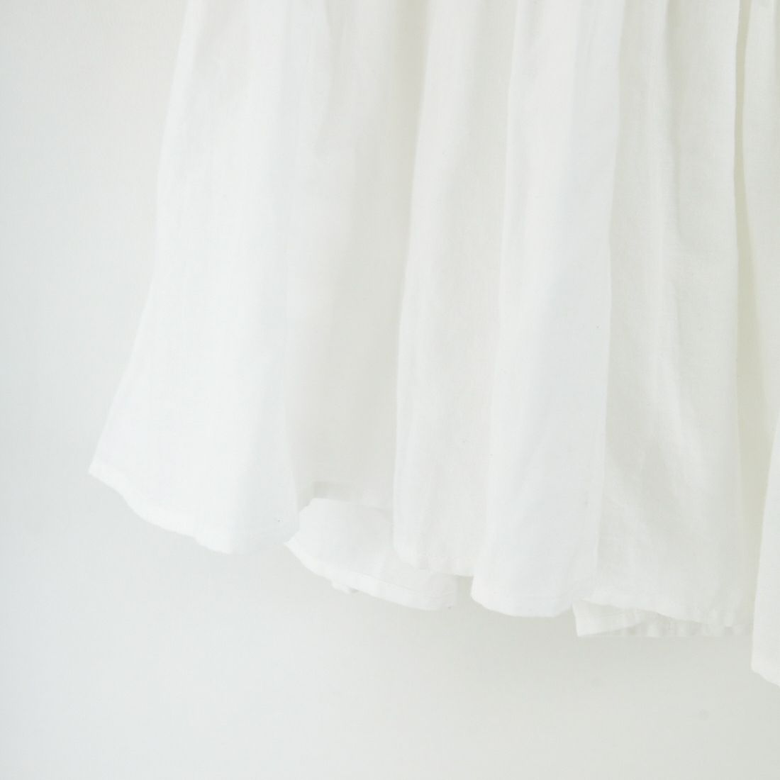 soil [ソイル] ツイルコットンカディプレインカシュクール [INMDS25701W] 9000 WHITE