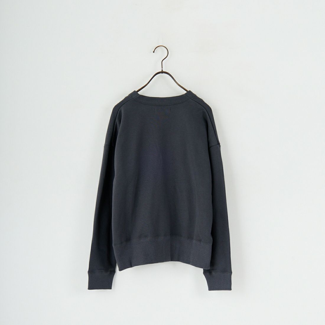 soil [ソイル] コームドコットンフレンチテリー Vネックカーディガン [GNSL25542] 9800 CHARC