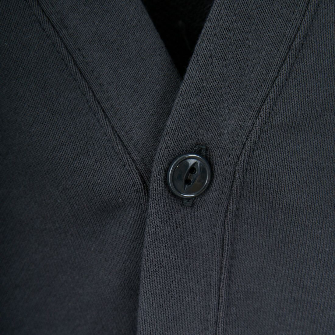 soil [ソイル] コームドコットンフレンチテリー Vネックカーディガン [GNSL25542] 9800 CHARC