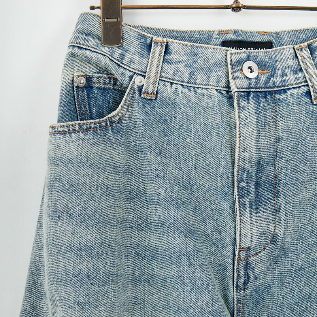 MAISON SPECIAL [メゾンスペシャル] コクーンカーブデニム [21252465704] BLU