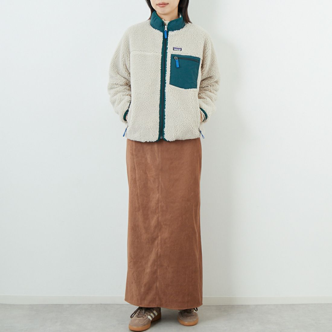 patagonia [パタゴニア] キッズ レトロX ジャケット [65626] DNAT &&モデル身長：162cm 着用サイズ：KID-XL&&