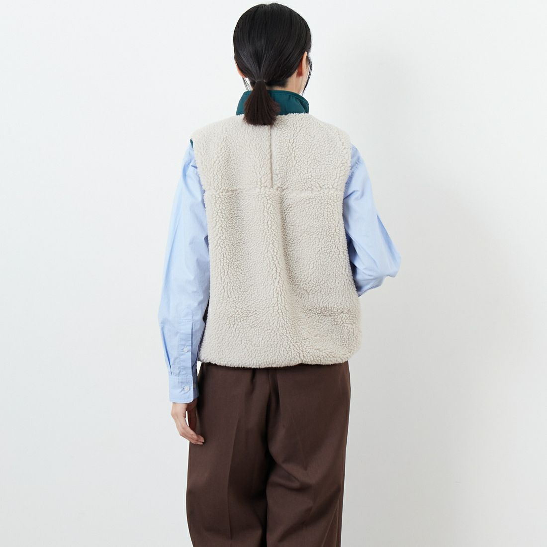 patagonia [パタゴニア] キッズ レトロX ベスト [65614] NICA &&モデル身長：162cm 着用サイズ：KID-XL&&