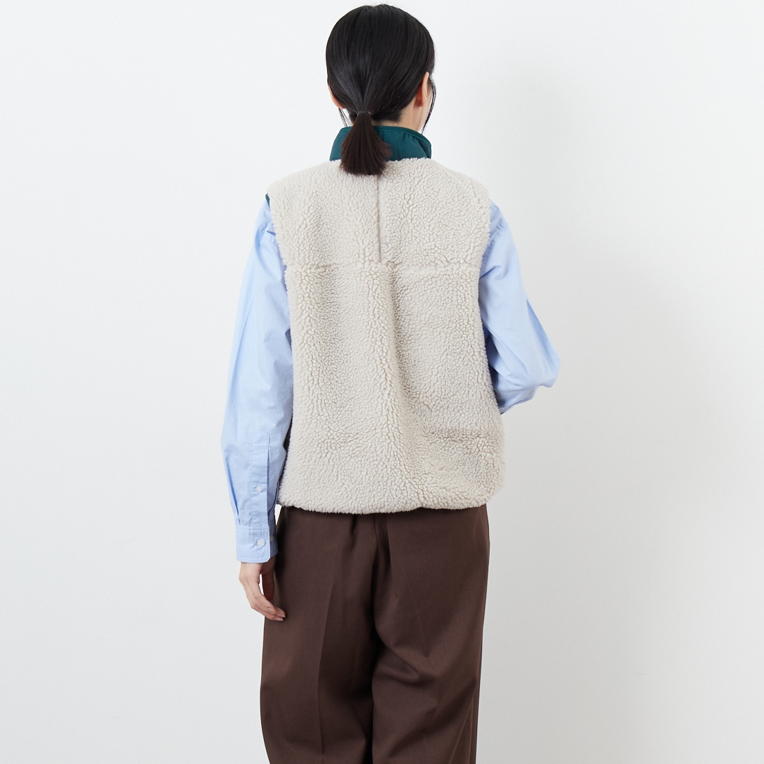 patagonia [パタゴニア] キッズ レトロX ベスト [65614] NICA &&モデル身長：162cm 着用サイズ：KID-XL&&