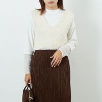 032 ｱｲﾎﾞﾘｰ&&モデル身長：167cm 着用サイズ：F&&