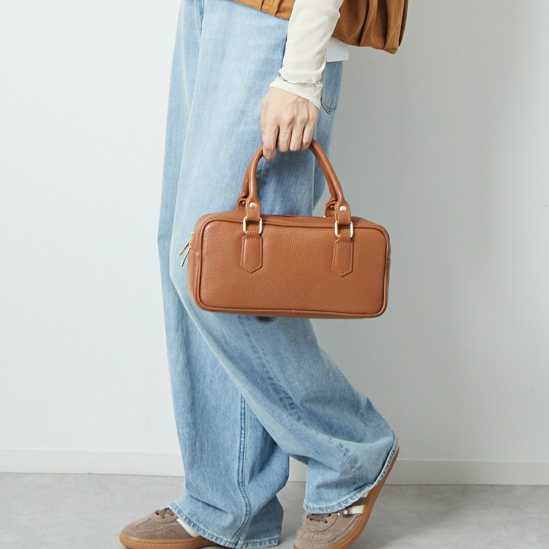 AULENTTI [オウレンティ] DOLLARO ハンドバッグ [LB-85929-DO] D17 CUOIO