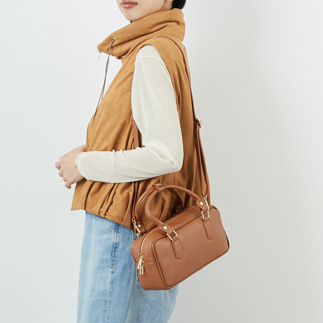 AULENTTI [オウレンティ] DOLLARO ハンドバッグ [LB-85929-DO] D17 CUOIO