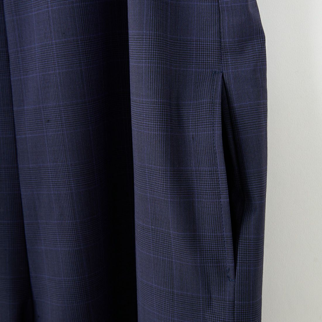 null. [ヌル] チェックパターンオールインワン [153WFO0254001] 089 NVY CH