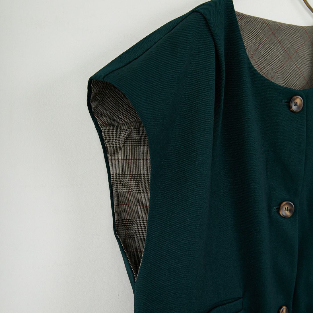 Kelen [ケレン] リバーシブルデザインベスト [LKL25FBL2255] GREEN