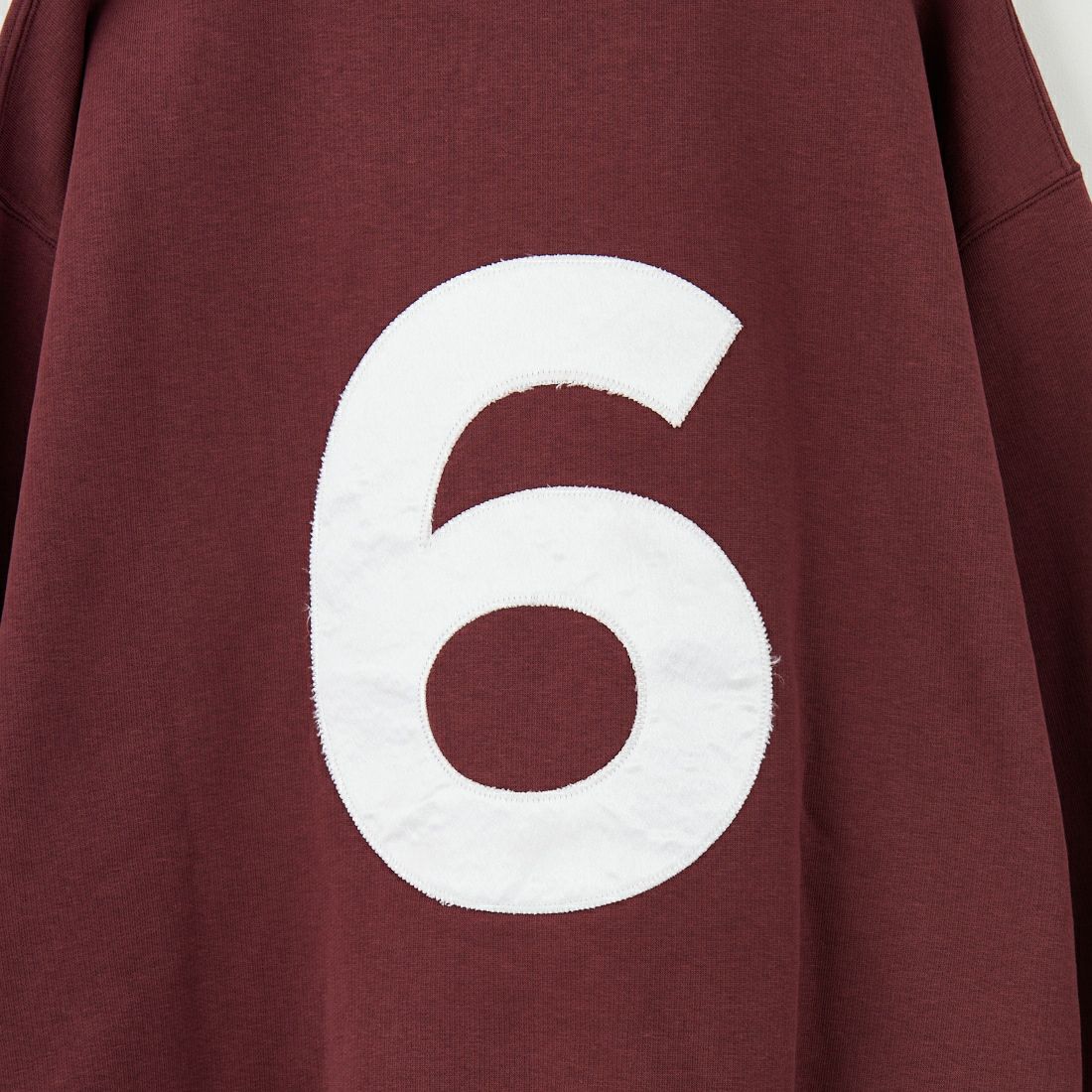 MEYAME [メヤメ] NO.6刺繍スウェット [MEY-2210] BURGUNDY