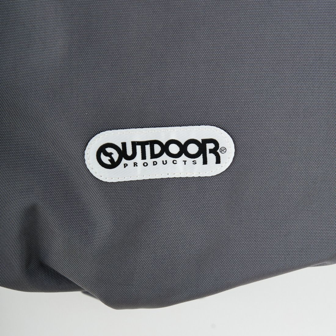OUTDOOR PRODUCTS [アウトドアプロダクツ] ギャザードロップワンショルダートートバッグ [BR-OUT-25AW14] GRAY