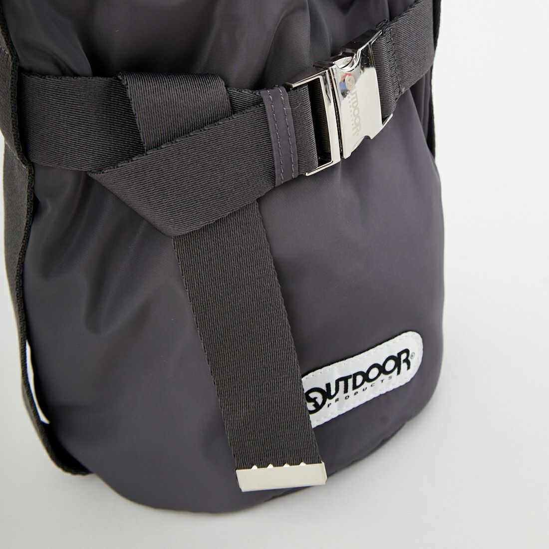 OUTDOOR PRODUCTS [アウトドアプロダクツ] 2WAYベルトトートバッグ [BR-OUT-25AW03] CHARCOAL