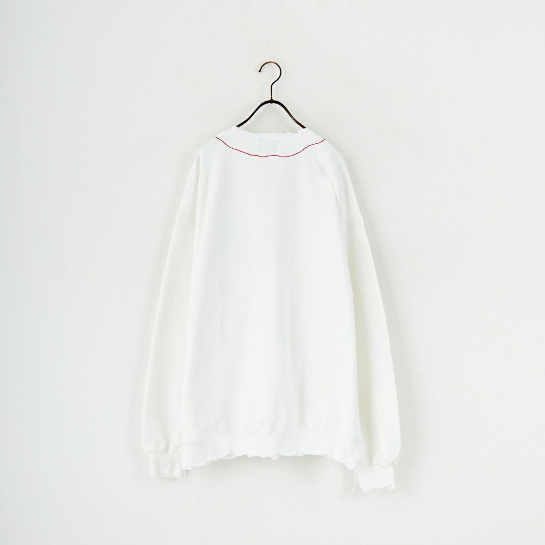 THRIFTY LOOK [スリフティールック] ロザリオクルーネックスウェット [TL25F021] WHITE