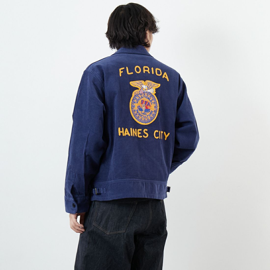 FL NAVY&&モデル身長：179cm 着用サイズ：L&&