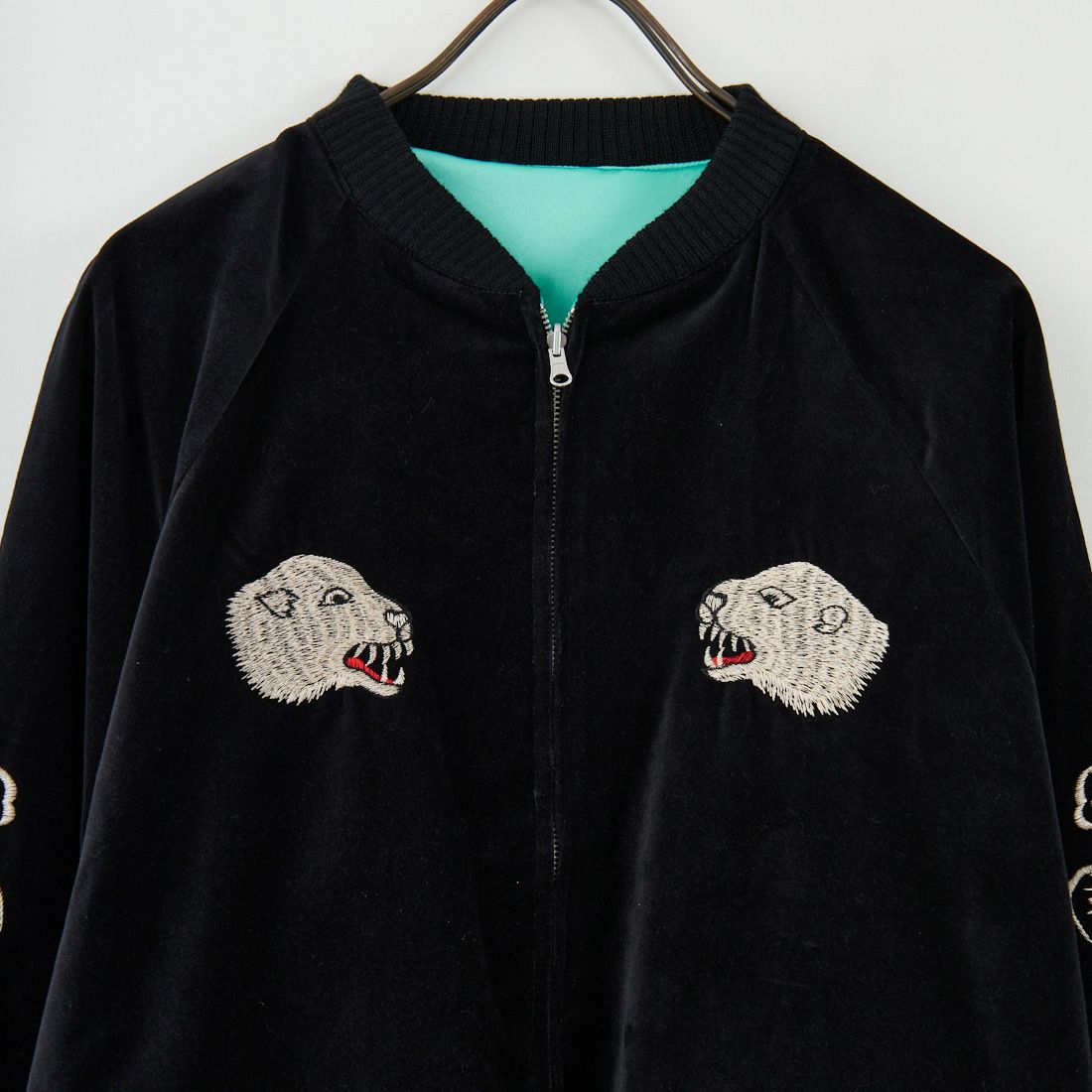 THRIFTY LOOK [スリフティールック] グリーンランド スーベニアブルゾン [TL25F002] BLK VELOUR