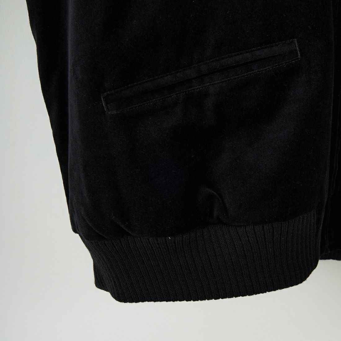 THRIFTY LOOK [スリフティールック] グリーンランド スーベニアブルゾン [TL25F002] BLK VELOUR