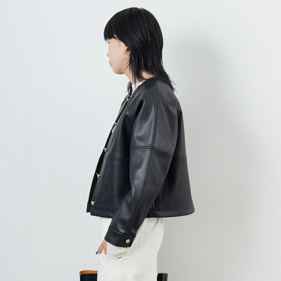 Margaux vintage [マルゴーヴィンテージ] フェイクレザーノー