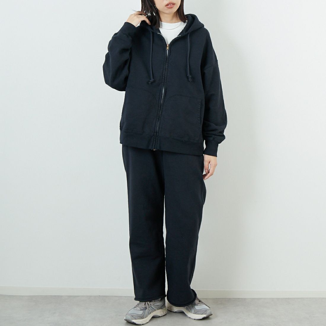 BOW WOW [バウワウ] ジップフーディ [BW252-ZH] BLACK