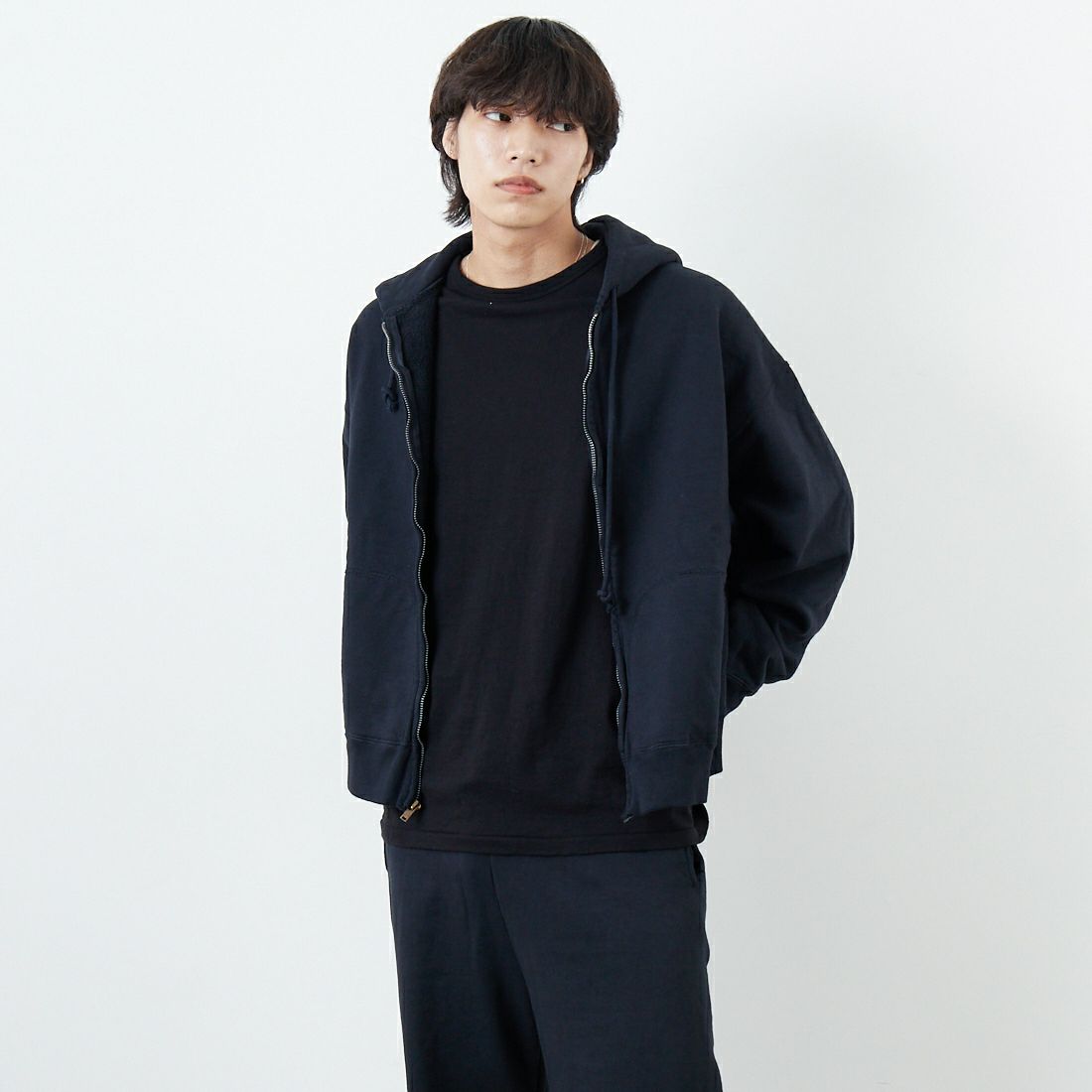 BOW WOW バウワウ　25SS　ジャケット　新品未使用　サイズXL BOW WOW [バウワウ] ジップフーディ [BW252-ZH]｜ジーンズ