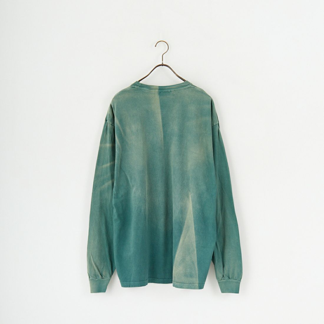 BOW WOW [バウワウ] ARMY エイジドロングスリーブTシャツ [BW252-AL] AGED GREEN