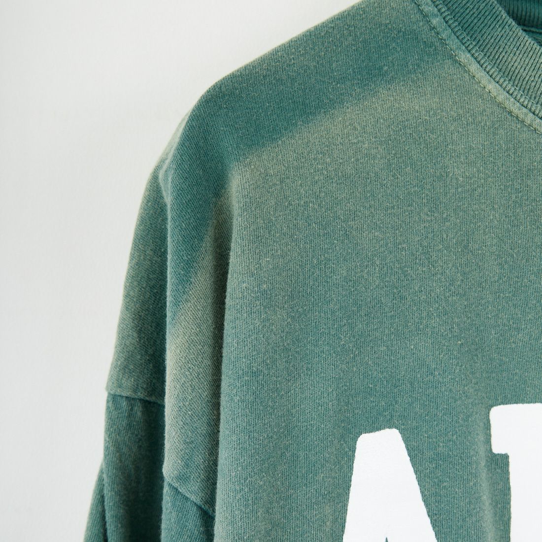 BOW WOW [バウワウ] ARMY エイジドロングスリーブTシャツ [BW252-AL] AGED GREEN