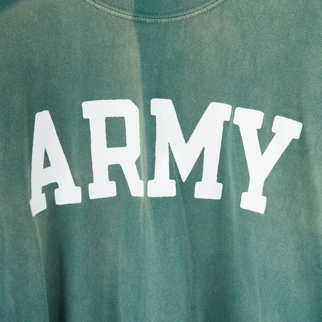 BOW WOW [バウワウ] ARMY エイジドロングスリーブTシャツ [BW252-AL] AGED GREEN
